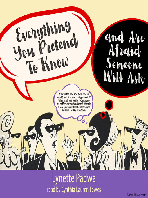 Cover image for Everything You Pretend to Know and Are Afraid Someone Will Ask